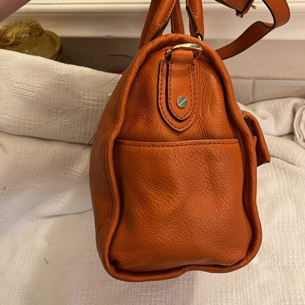 MICHAEL KORS-Margo satchel in burnt orange - NWT